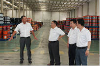 柳工集團曾光安總裁深入高潤公司調(diào)研